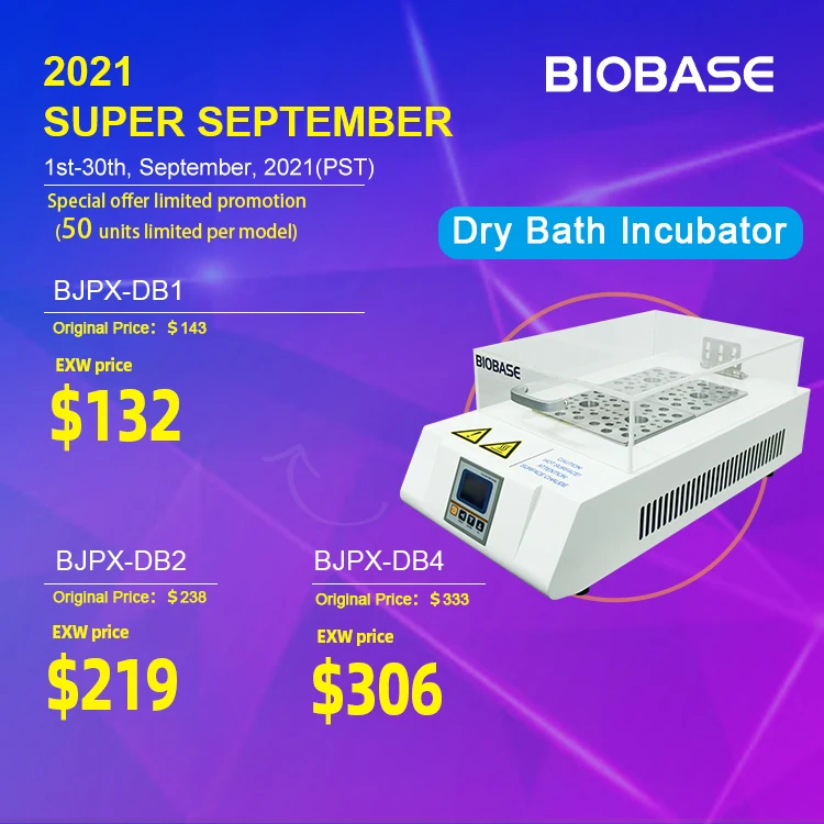 BIOBASE лабораторный инкубатор для сушки ванны ПЦР/Elisa пластины и центрифуги