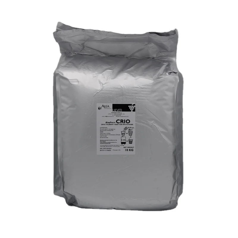 Top Quality Made In Italy Wine and Baking yeast ALEAFERM CRIO Hot Sale  in 10 kg ready for shipping