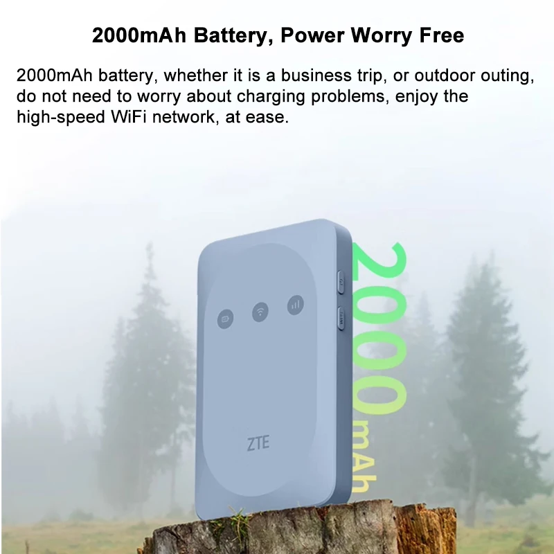 Разблокированный ZTE MF935 Карманный Wi-Fi маршрутизатор 150 Мбит/с 4G LTE портативный модем уличная точка доступа со слотом для Sim-карты 2000 мАч батарея