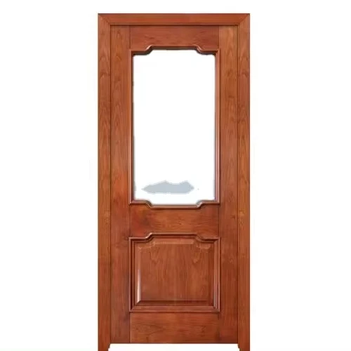 Prima Customization High Quality Modern Design Solid Wood Door Security Entry Wooden Door