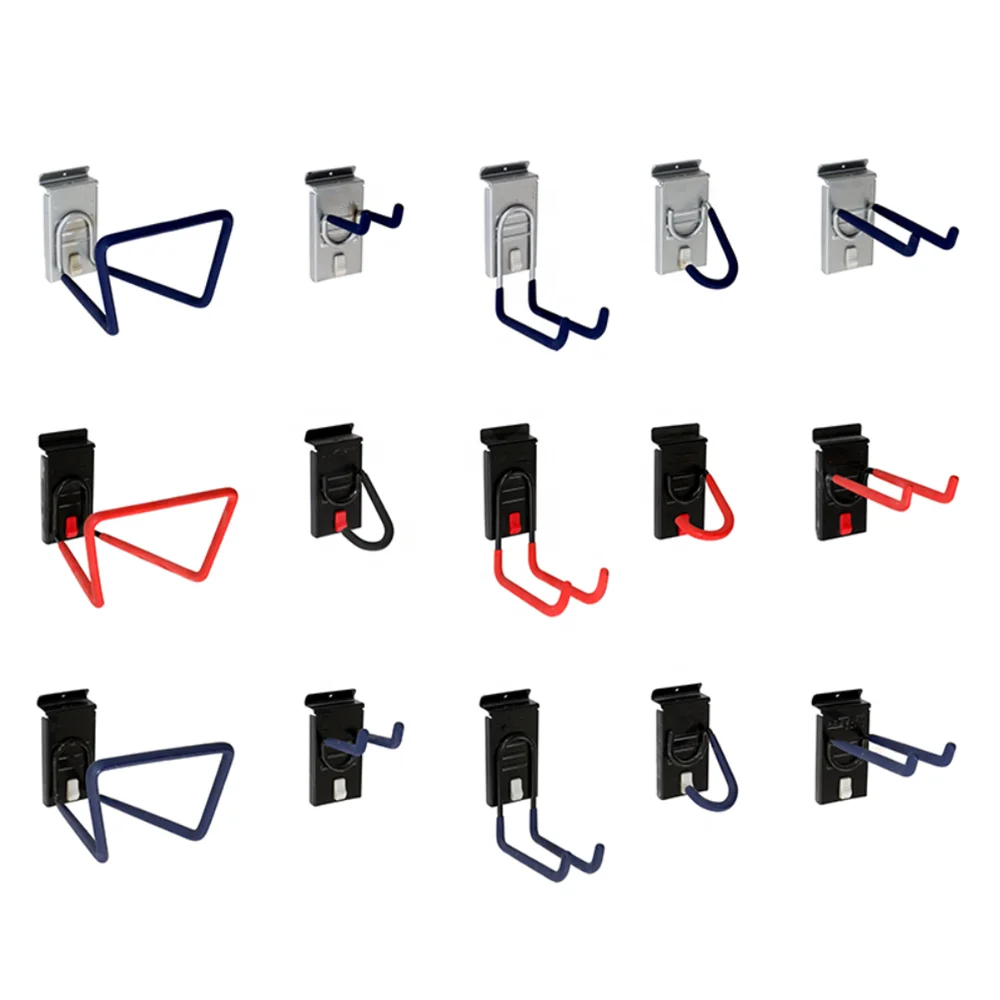 Retail Display Metal Slatwall Hooks Hangers Garage Storage Organization