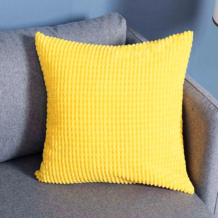 Интенсивная плюшевая подушка с зернистой поверхностью для наклона наволочки