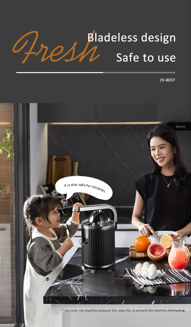 electronic home appliances stainless steel manual juicer citrus press juicer