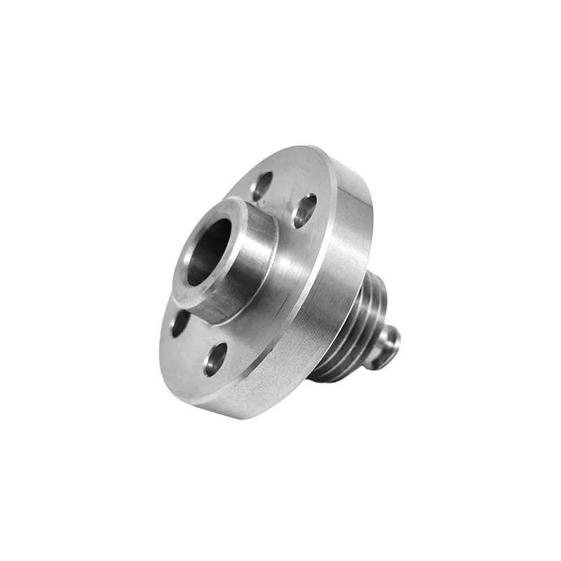 Custom CNC Milled Part Stainless Steel Conflat Vacuum Flange Aluminium Cooper VCR-Adapter Manufacturer