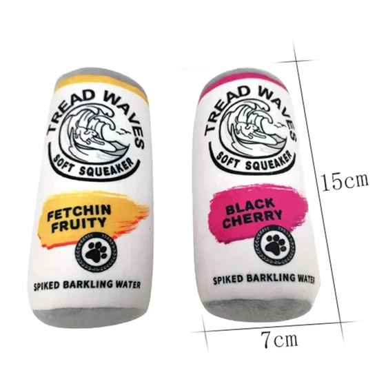 Songshan Toys Hot custom pet supplies dog accessories Simulation of a can dog stuffed soft plush squeaky chew toy manufacturer