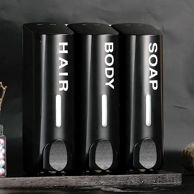 Free Sample Silver Dispenser Hand Soap Dispenser Triple Plastics Soap Dispenser