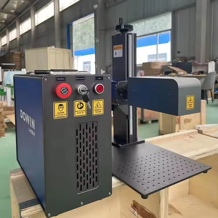 Dynamic 3d Fiber Laser Metal Engraving Machine 1mm Gold Jewelry Cutting Small Engraver for Deep and Relief Engrave