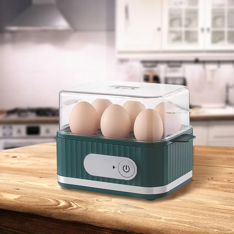 6 in1 Rapid Electric Egg Cooker Easy-to-Use with Alert BPAFree Stainless Steel Comes with Measuring Cup Perfect for Varied Egg