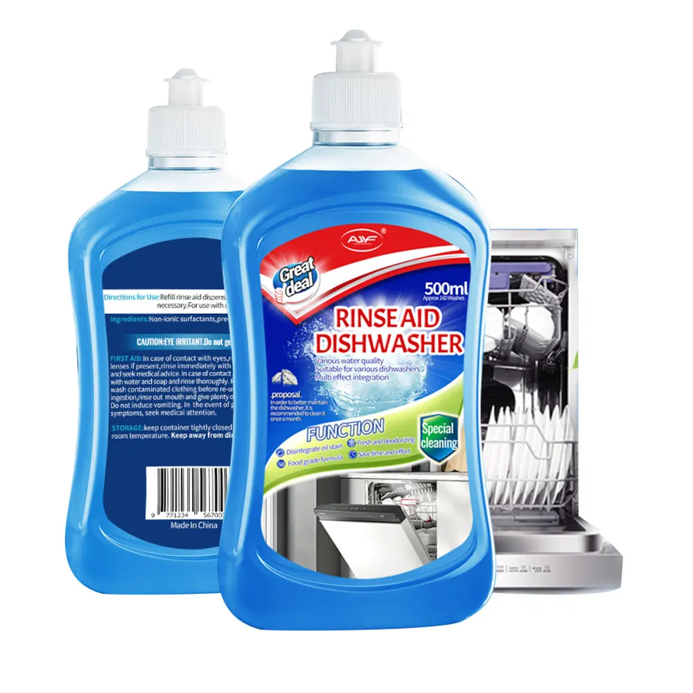 Food grade formula rinse acid clean your dishwasher