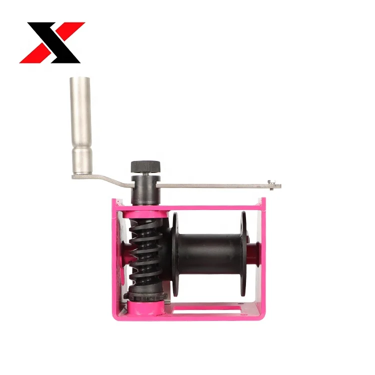SHAWSON worm gear high quality hand winch XS-A mini portable lifting hand winch small boat trailer hand winch