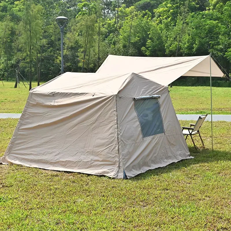 OEM ODM safari tent luxury canvas glamping  hotel desert tent for camping