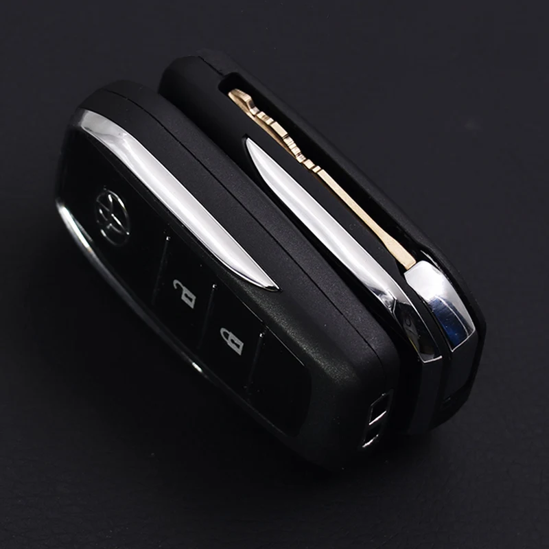 Folding Key Shell Folding Key Case  Key Case Key Chain Key Ring For Toyota FJ Cruiser