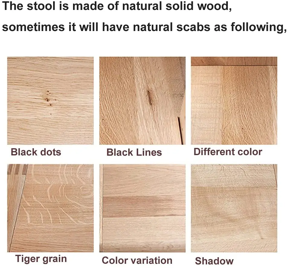 Chinese Traditional Solid Wood Children Leisure  Low Square Stool, 4 Legs Wooden Stool