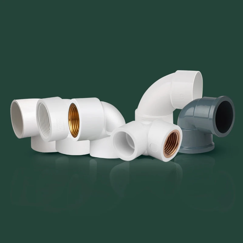 ASTM D2665 ПВХ дренажный фитинг с углом 90