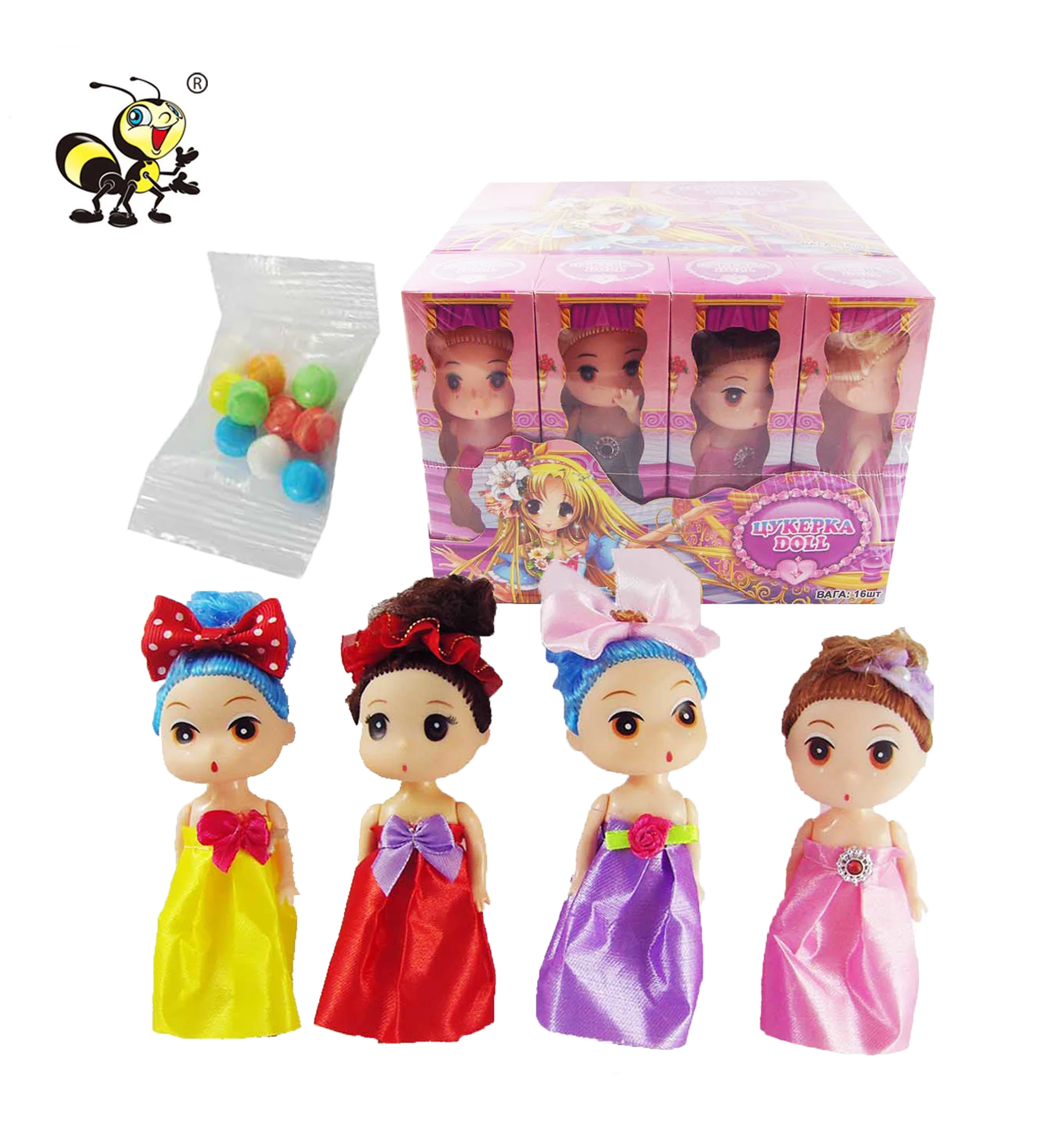 wholesale sweet kids baby dolls for girls candy candies with toys