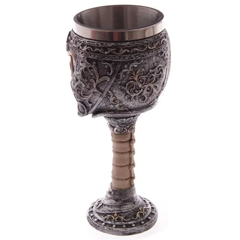 200Ml Dragon Claw Skeleton Water Cups Stainless Steel Mugs Halloween Gifts Gothic Goblet Wine Glass