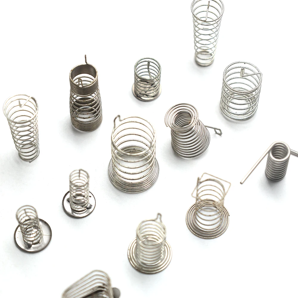 Custom battery spring part shrapnel copper conductive plate fasteners metal processing switch stamping parts