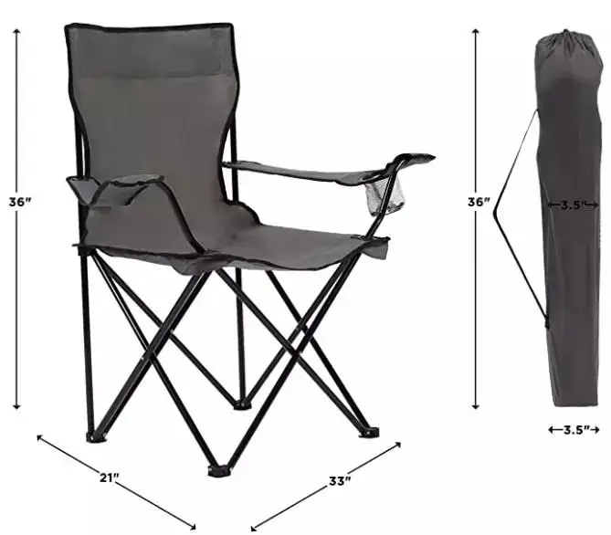 Hot Sale Customized durable Outdoor indoor camping chair Lightweight Folding Beach Camping Chair