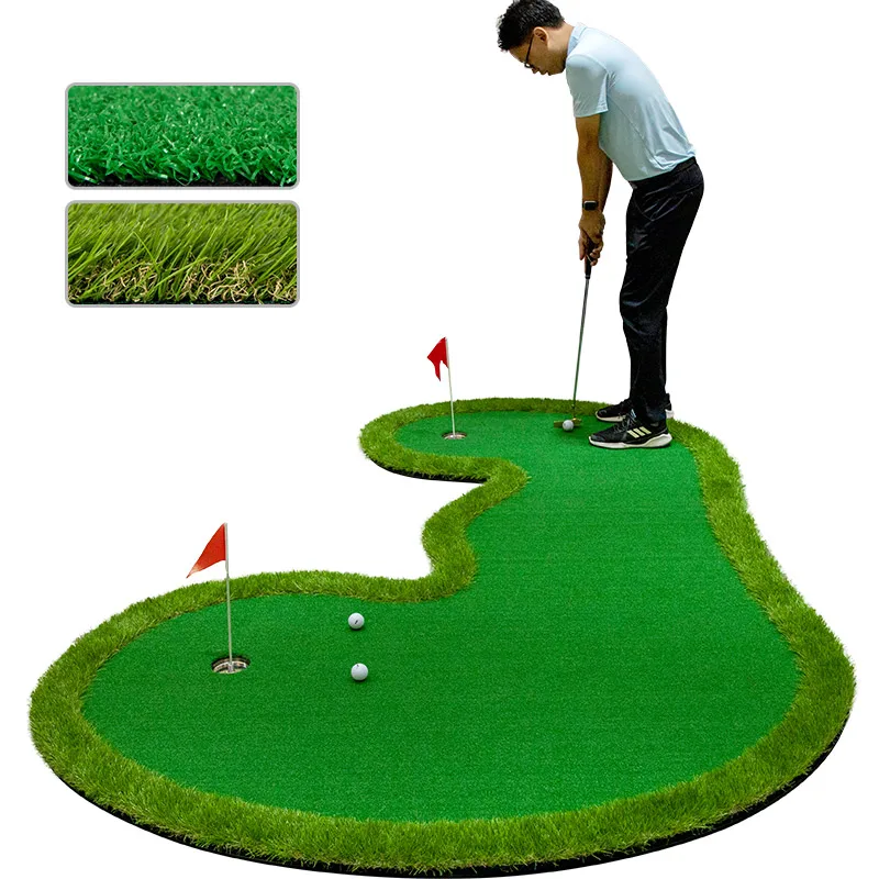 Mini Golf Driving Range training Course Golf Hitting Mat Manufacturer Custom Golf Course