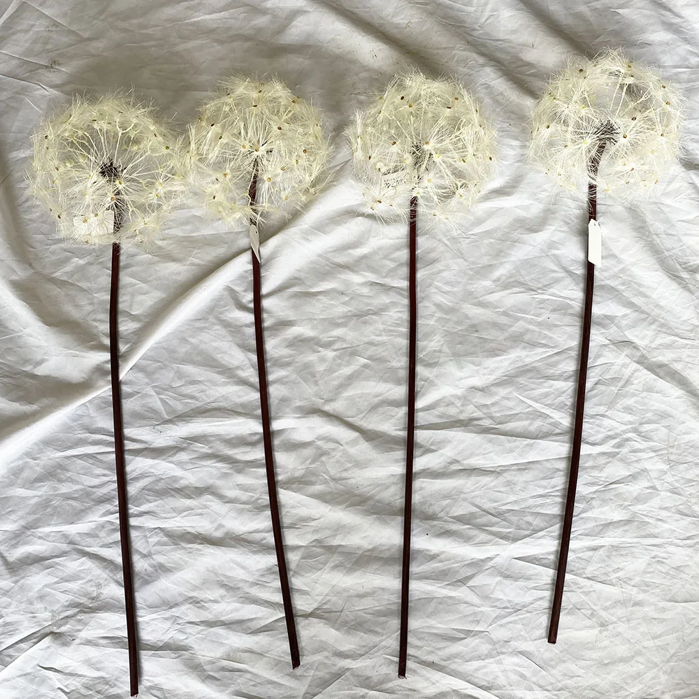 71cm Artificial Dandelion High Quality Handmade Plant Dandelion For Wedding Home Party Decor Artificial Dandelion Flower
