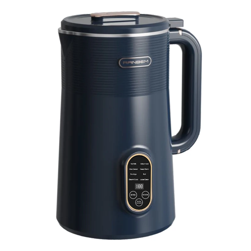 RANBEM Factory Custom Logo 1 Little Large Capacity Stainless Steel Jar Nut Milk Maker All in One Nut Milk Maker Machine with Fil