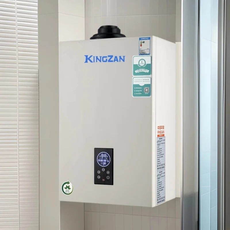 Plate exchange condensing gas boiler Domestic heating furnace heater shower heating integrated gas water heater