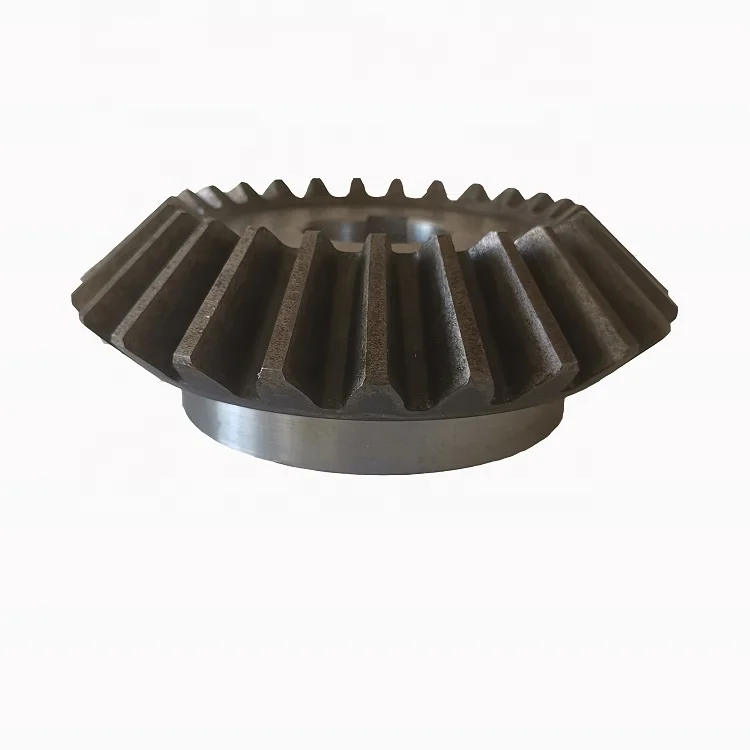 straight conical bevel gear for harvester