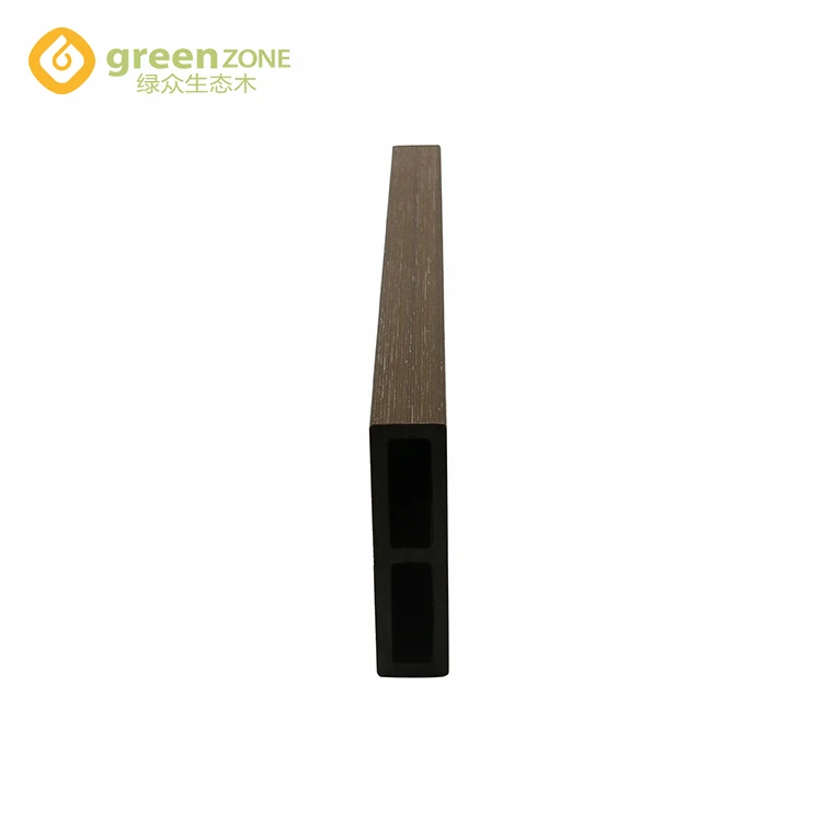 
2020 Greenzone solid batten tube eco timber tube composite wood plastic batten 