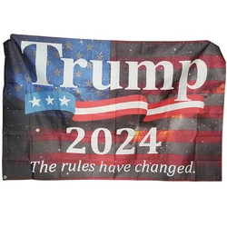 Custom Top Quality Outdoor Flags car flags garden Banners Trump 2024  Trump 3x5ft Banner