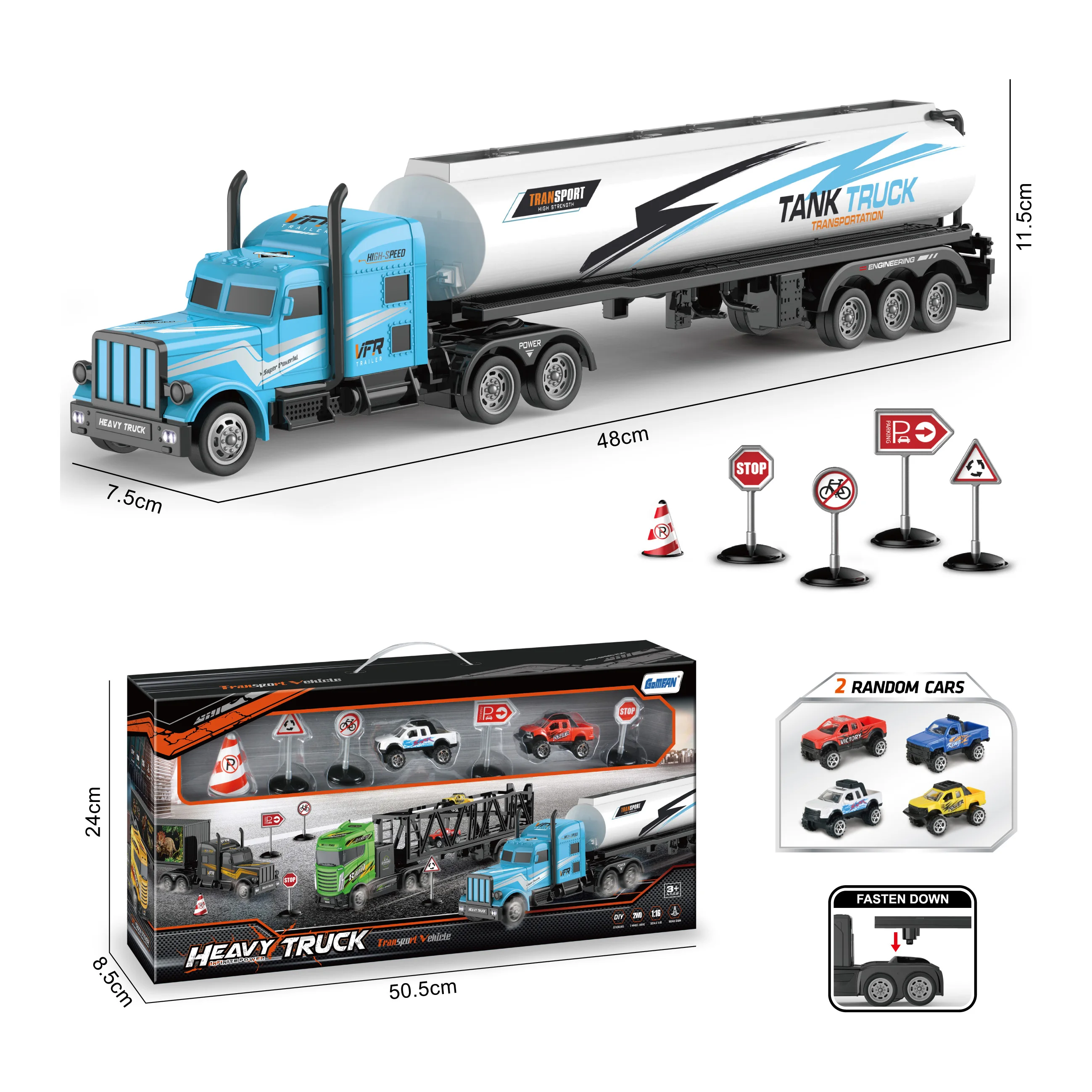 BGL инерционный автомобиль игрушки 1/16 грузовик контейнеровоз фрикционный игрушечный дорожный знак эвакуатор прицеп