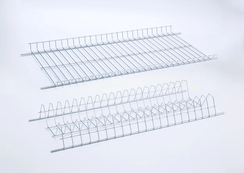 can to Paris Gruwill 2-Tier Wire Kitchen Cabinet Storage Wall Mounted Dish Utensils Rack and Drying Holder