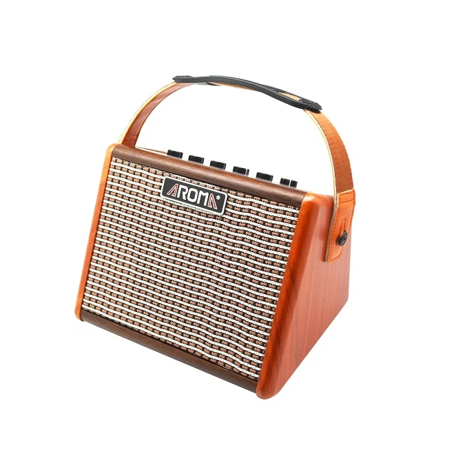 2021 Support Customized High Quality Guitar Amplifier Speaker with Rechargeable Li Battery Inside Recharge