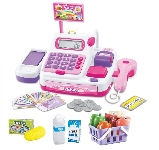 Electronic cash register toy best selling yiwu kids new toys 2017 for children