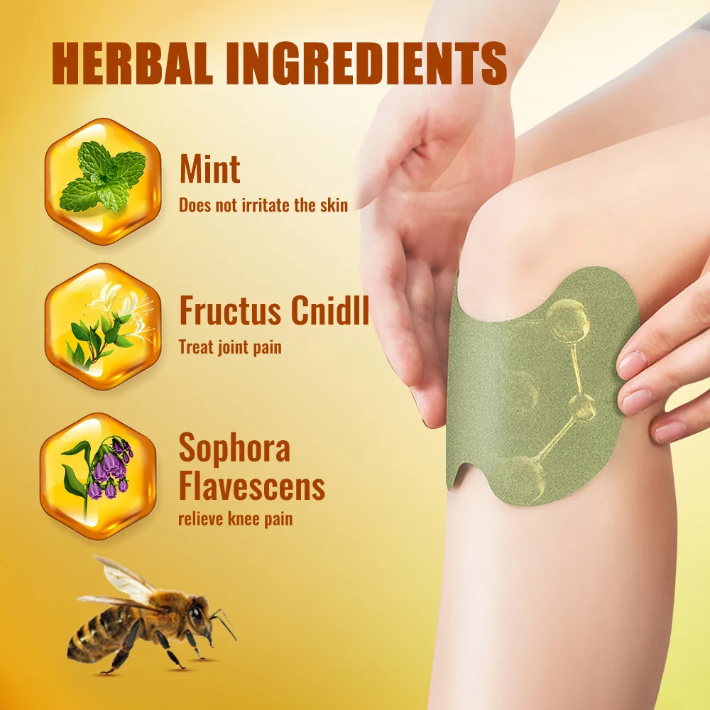 Meniscus care patch bee venom knee patch cross-border pain relief ointment patch K000009