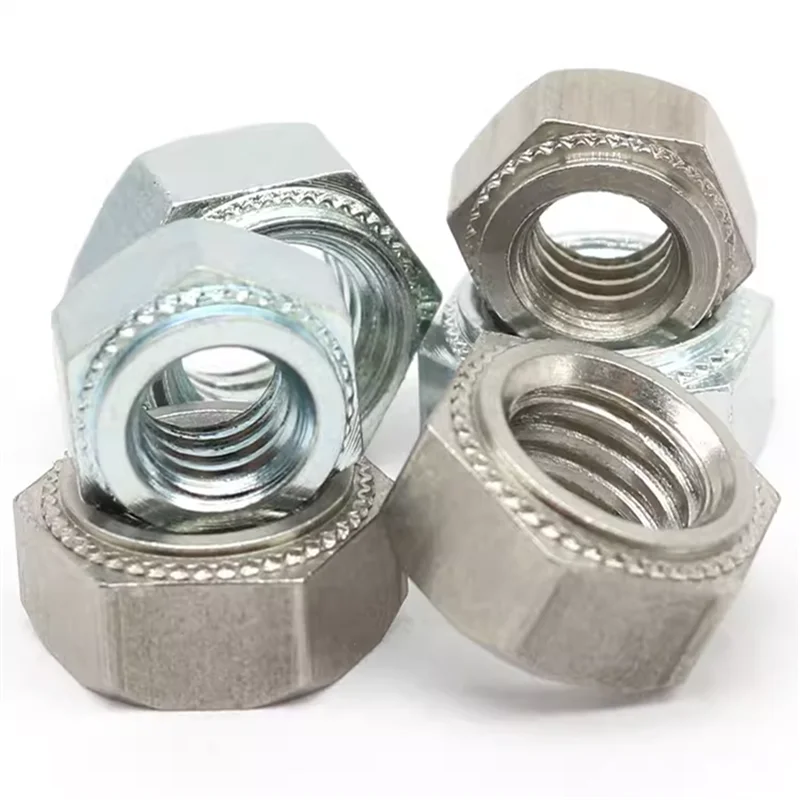 Stainless Steel Hex Insert Self Clinching Nut Diagonal Extrusion Nut Hexagon Self Locking Nut