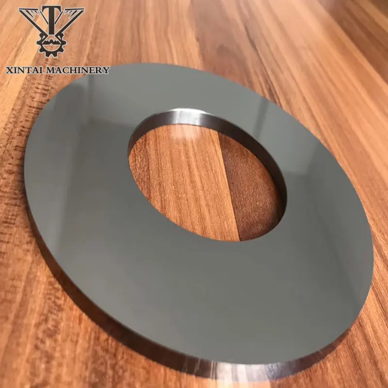 Tungsten Carbide Circular Slitting Knifes/round slitting blade/Round Cutting Blade Knives SKD-11
