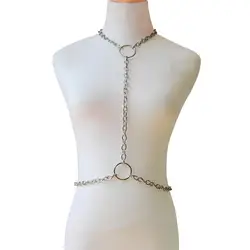 Body chain Jewelry harness Gothic body chain necklace for women sexy waist belly Belt festival girls Punk Fashion Accessories