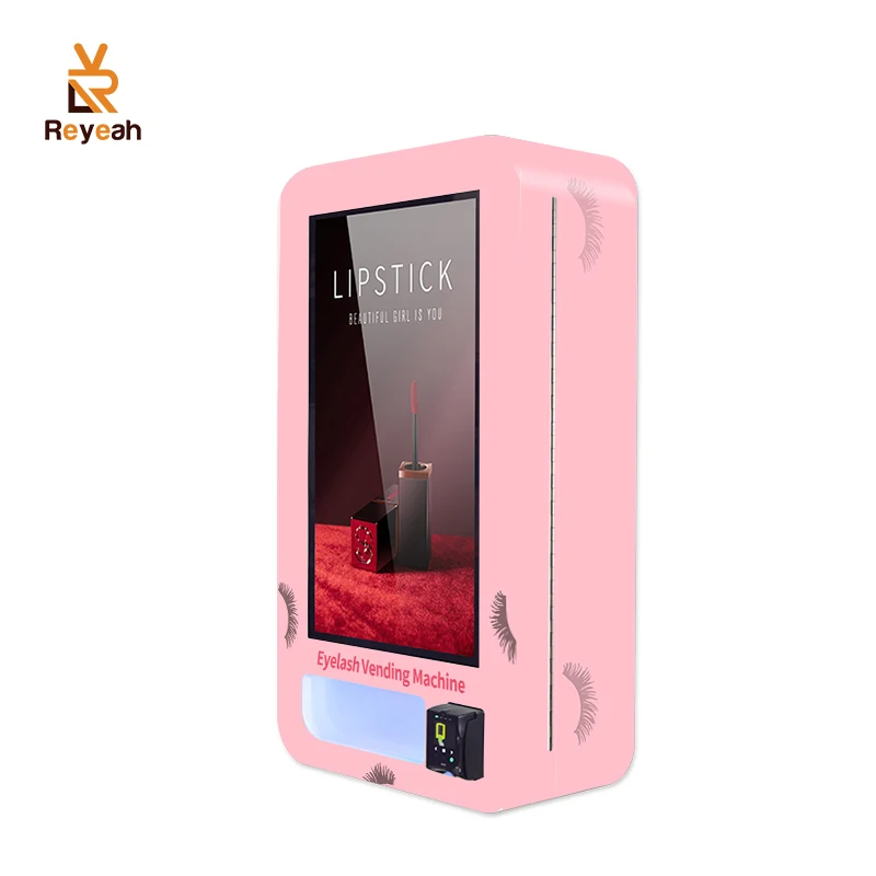 Reyeah сенсорный экран Smart Cosmetic маленький настенный торговый автомат для