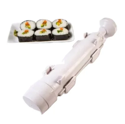 Rice Ball Maker Household Cylindrical Barrel Sushi Mold Model DIY Seaweed Rice Tool Sushi Bazooka Machine