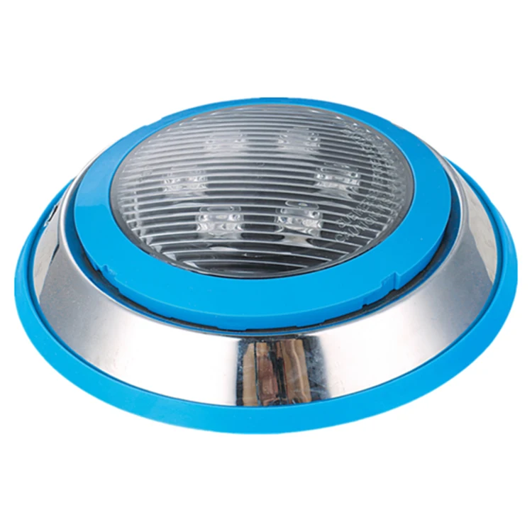 304SS rgb underwater resin filled ip68 waterfall warm white swimming pool lights led pool light with led light