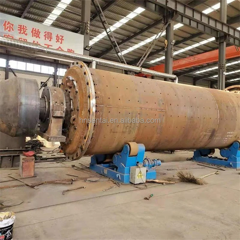 High-Quality Dual Purpose Horizontal Ball Mill - Wet & Dry Grinder   for Gypsum and Coal