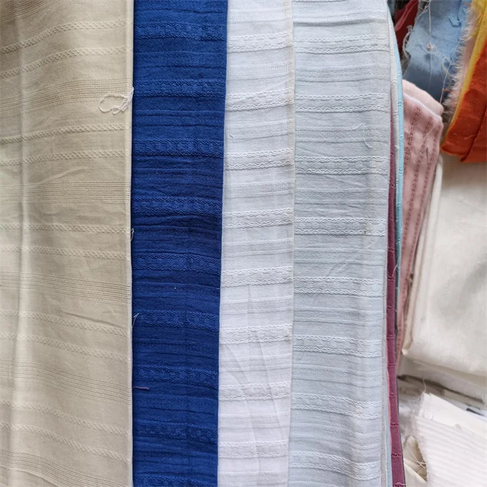 Ready Goods Stock Fabric 100% Cotton Fabric 9088 Jacquard Fabric For Clothes