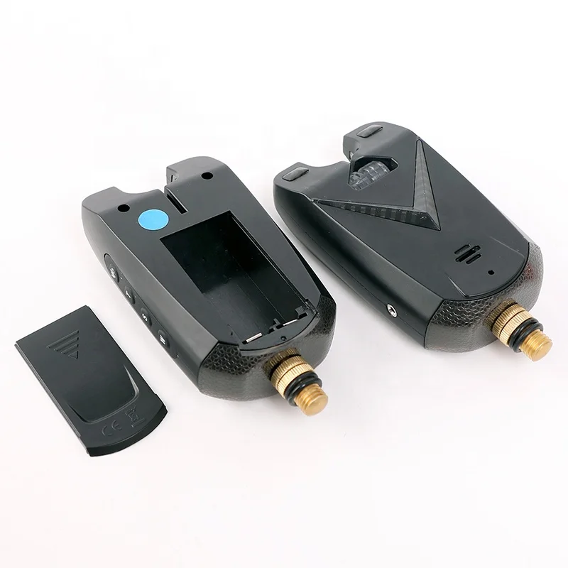 FA213-6+1Carp fishing tackle Model V lantern Colorful LED light High quality night wireless  fishing bite alarm set