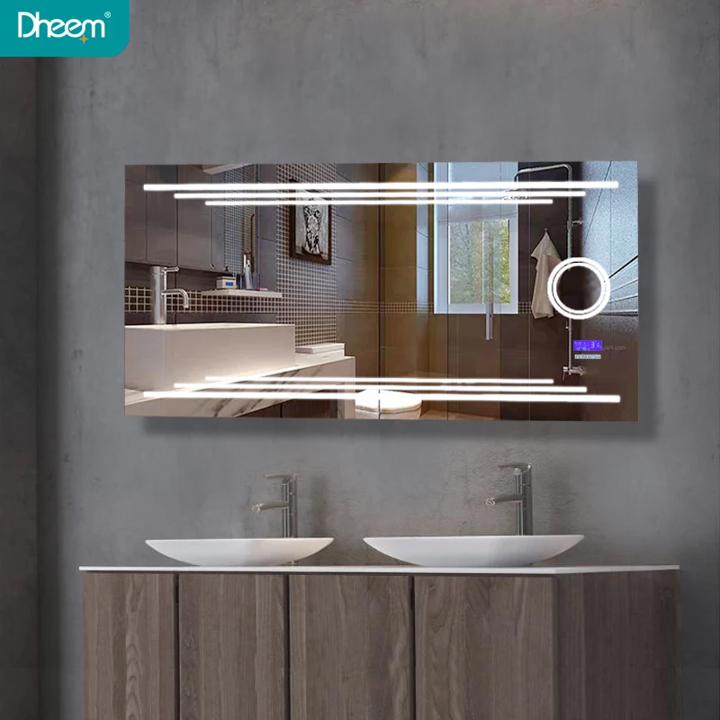 Высококачественное умное зеркало со светодиодной подсветкой