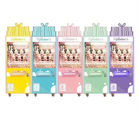 Popular Coin Operated Arcade Crane Dolls Toy Pusher Claw Machine Arcade for Sale