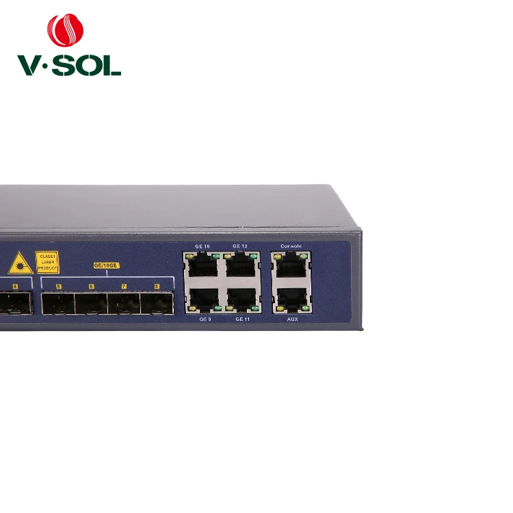
GEPON OLT 16 PON port Gigabit optical line terminal EPON L3 OLT 