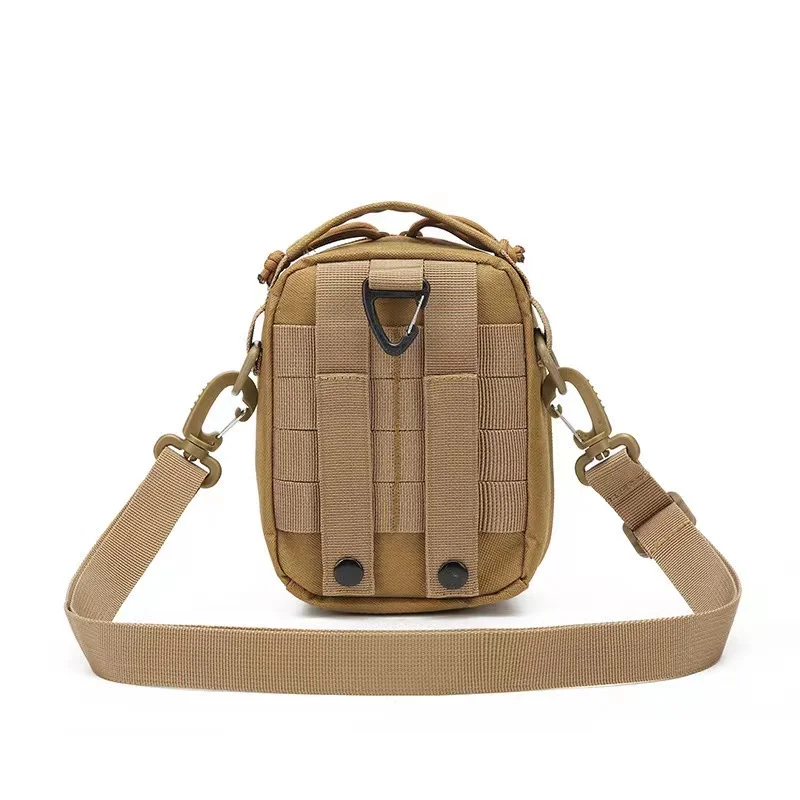 Tactical Crossbody Bag Functional Camouflage Outdoor Sports Convenient Waist Pack Storage Shoulder Leisure Cell Phone Handbag