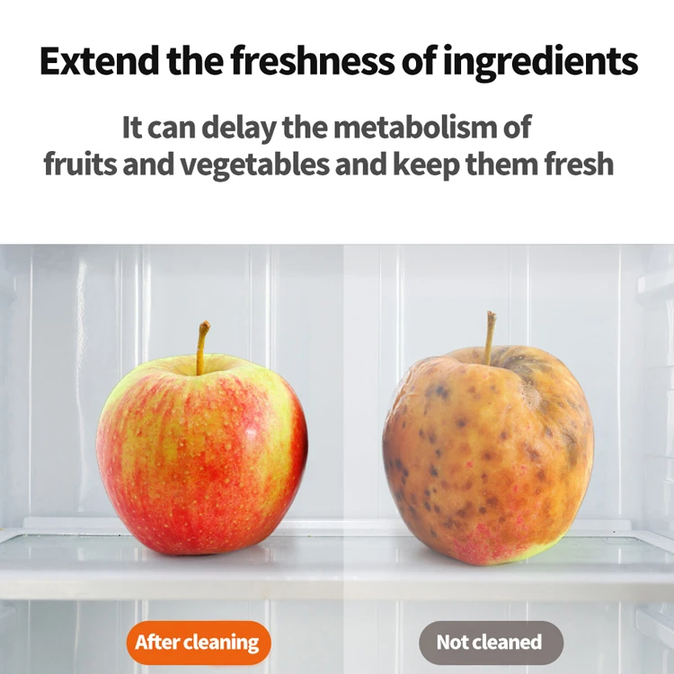 Smart Hydroxy Electrolysis Sterilization large capacity cleaner  Disinfection Vegetable  Fruit Purifier for Home Food Sterilizer