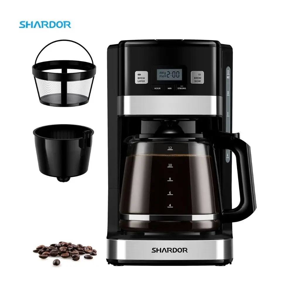 SHARDOR Professional Brew Strength Control Coffee Machine with Timer Other Electric Programmable Drip Coffee Maker