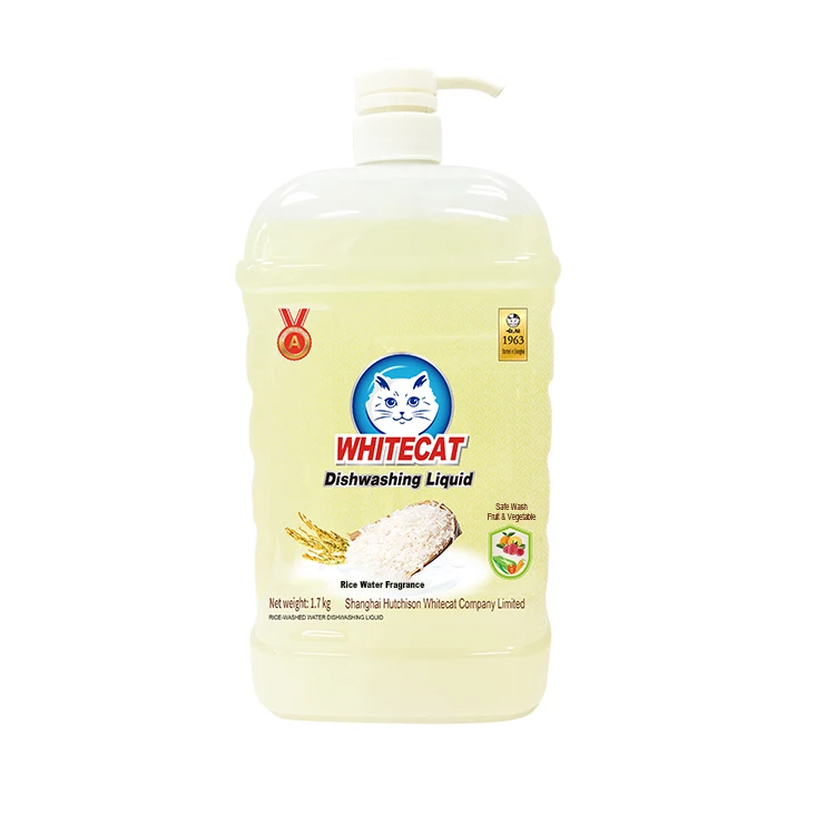 WHITECAT Good Quality 500ml Dish Washing Liquid China Market Best selling Detergent for Kitchen